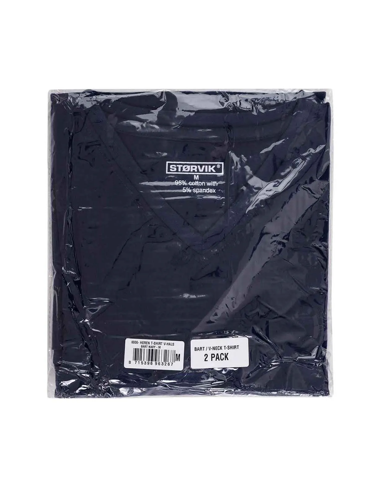 Bart&#x20;Work&#x20;T-shirt&#x20;2-pack&#x20;Stretch&#x20;-&#x20;Storvik