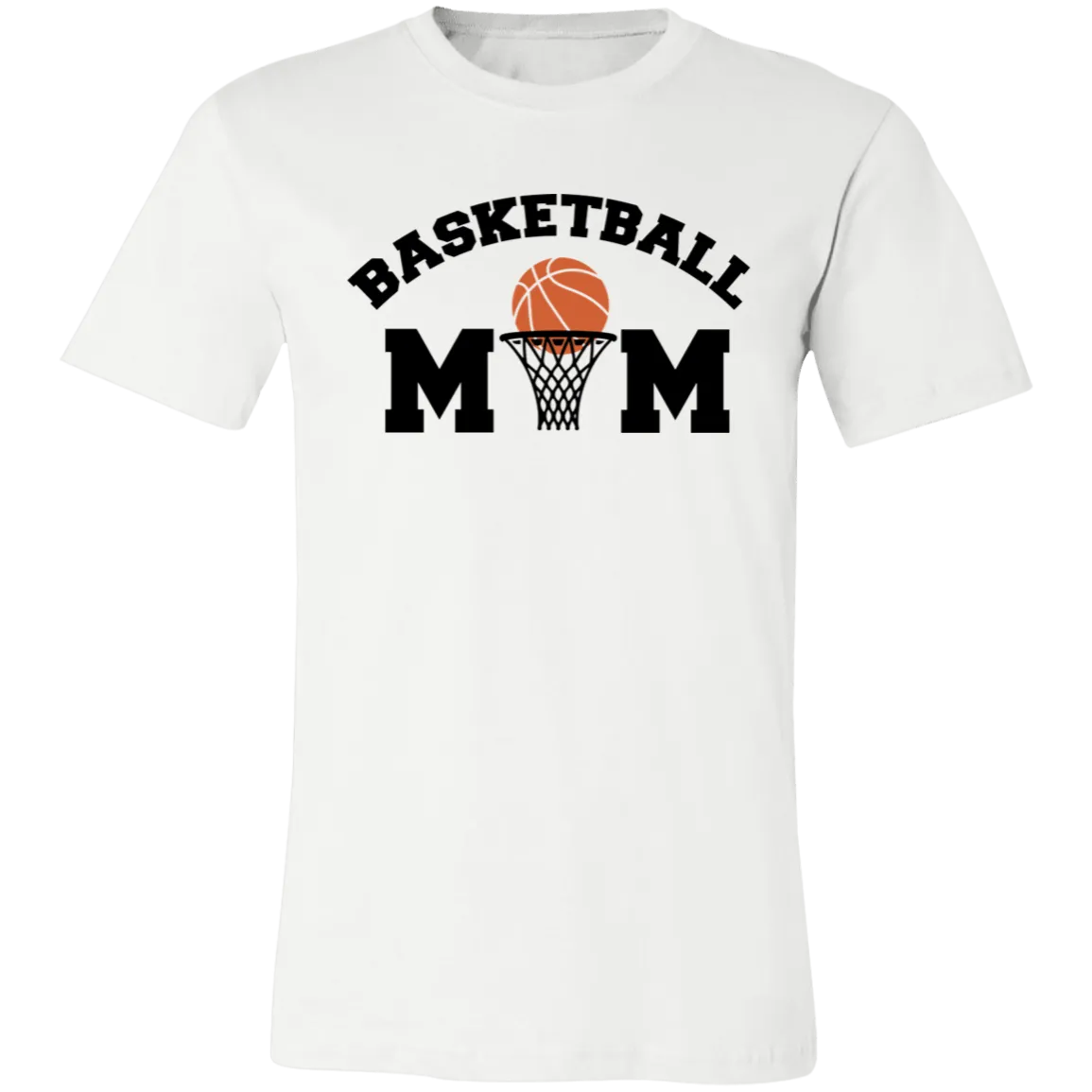 Basketball Mom Ladies Jersey Short-Sleeve T-Shirt