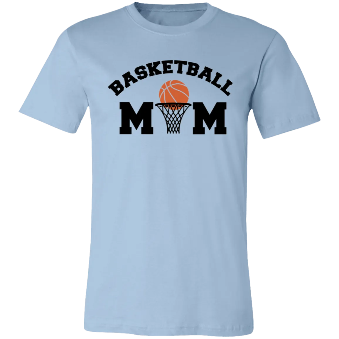 Basketball Mom Ladies Jersey Short-Sleeve T-Shirt