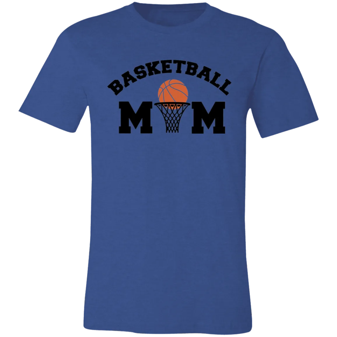 Basketball Mom Ladies Jersey Short-Sleeve T-Shirt