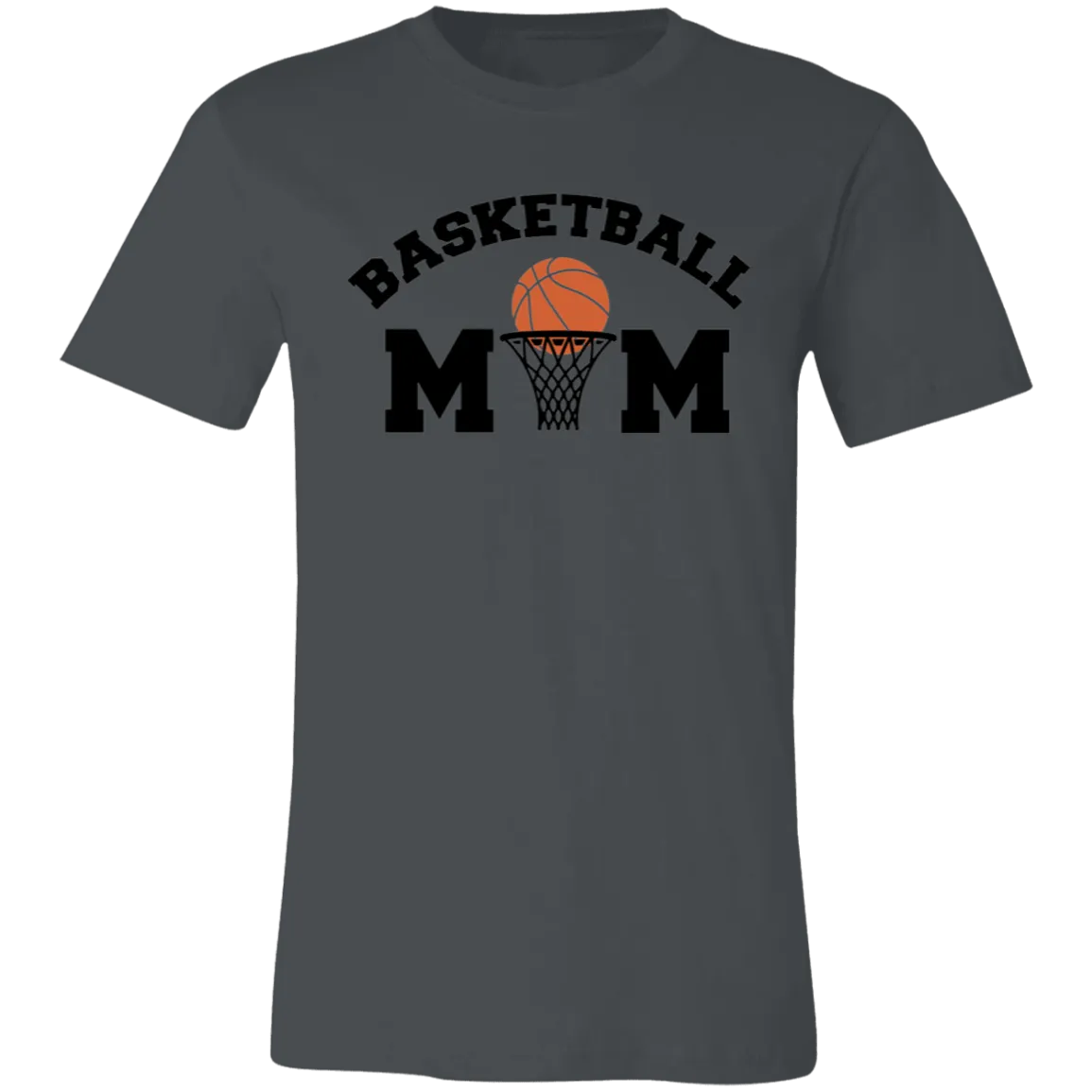 Basketball Mom Ladies Jersey Short-Sleeve T-Shirt
