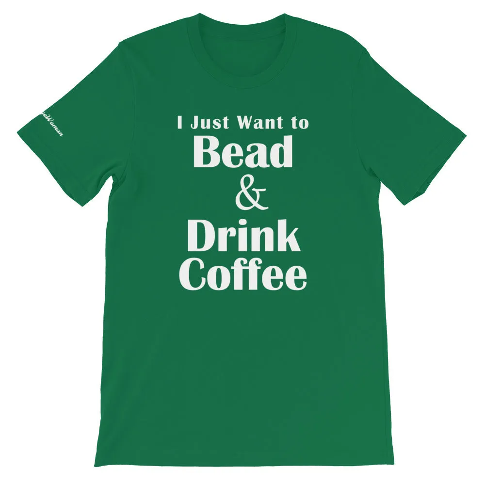 Bead & Coffee SweetSageWoman Short-Sleeve Unisex T-Shirt