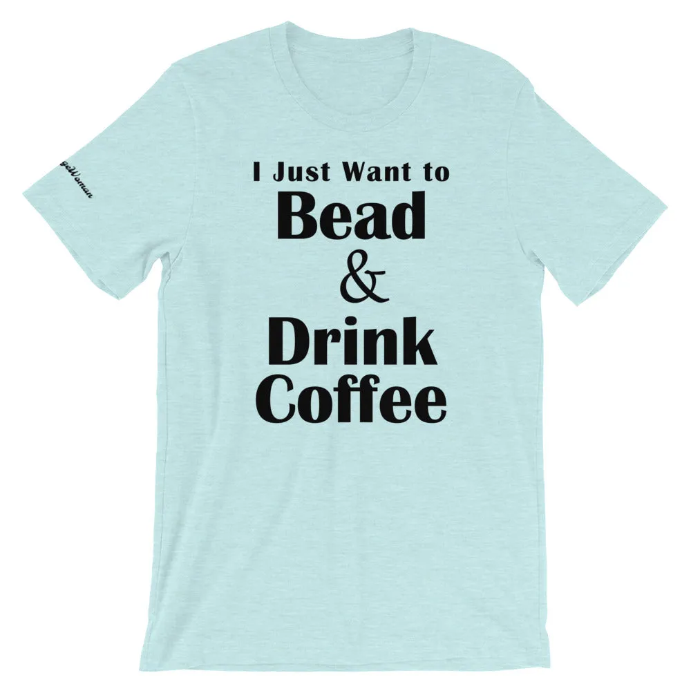 Bead & Coffee SweetSageWoman Short-Sleeve Unisex T-Shirt