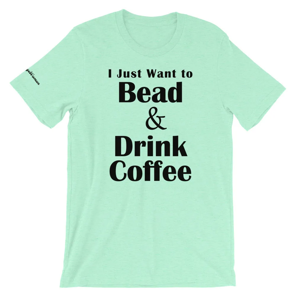 Bead & Coffee SweetSageWoman Short-Sleeve Unisex T-Shirt