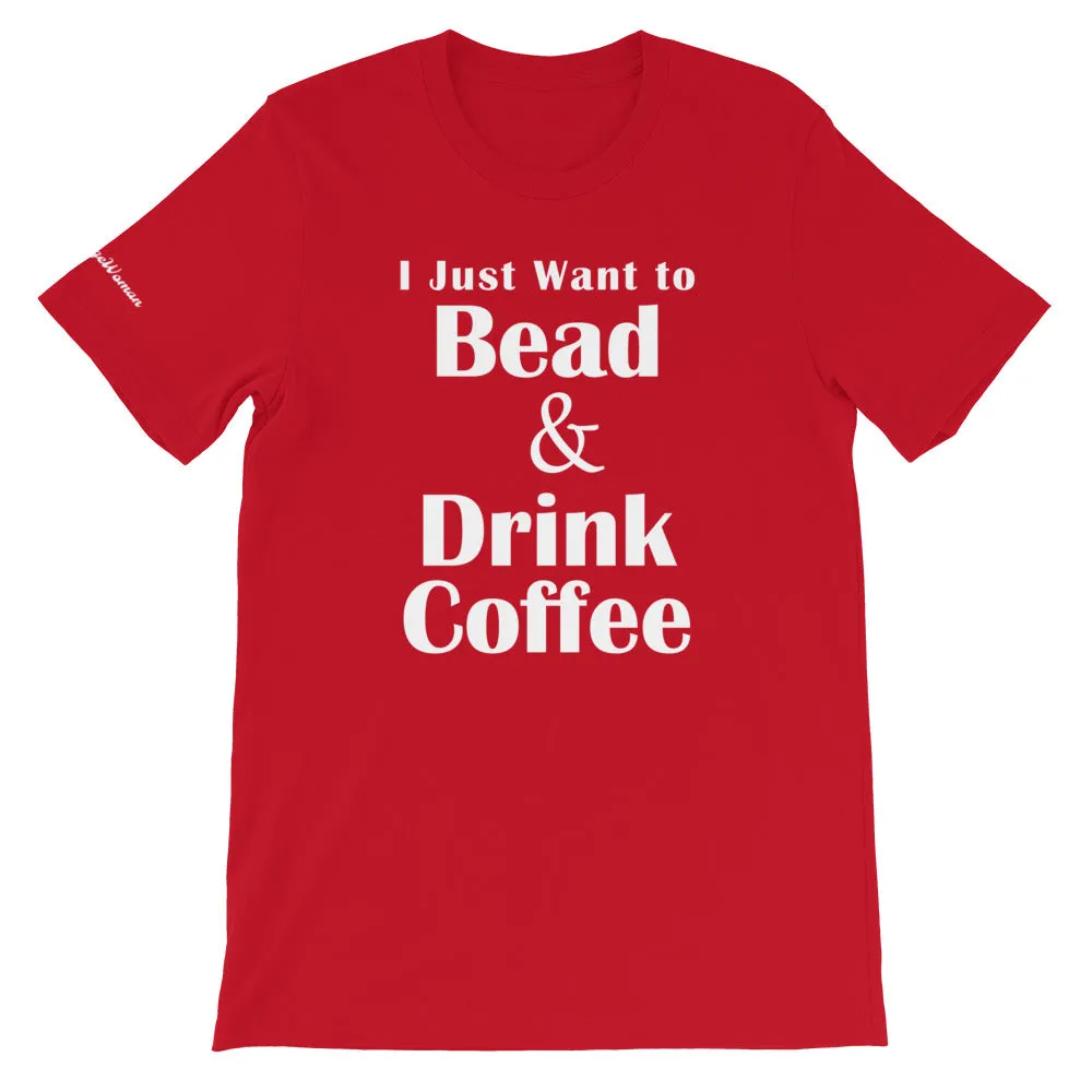 Bead & Coffee SweetSageWoman Short-Sleeve Unisex T-Shirt