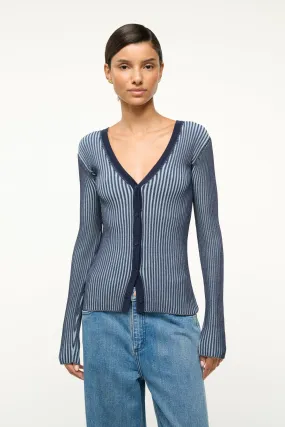 Cargo Sweater Navy/Clear Blue