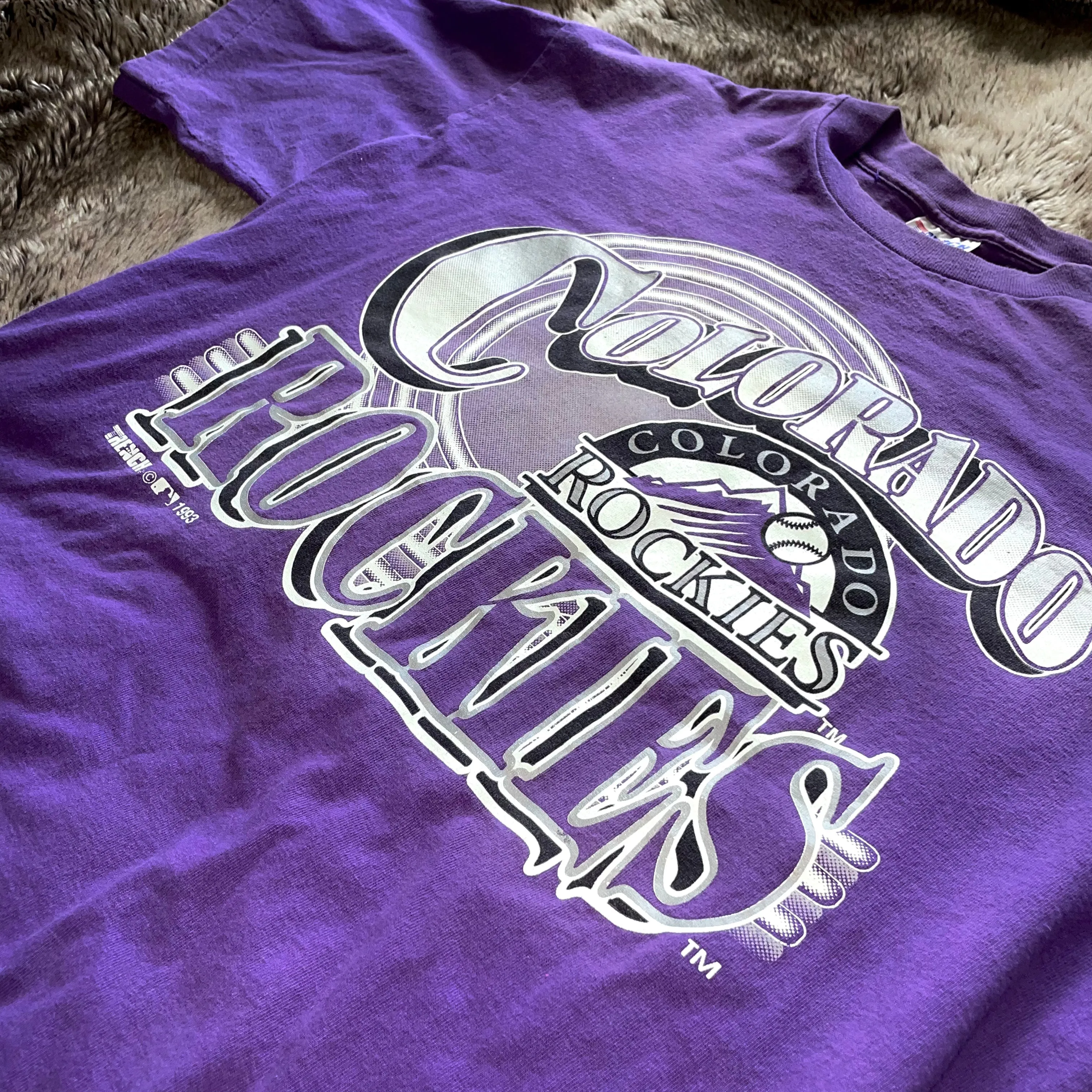 Colorado Rockies 1993 Logo Tee