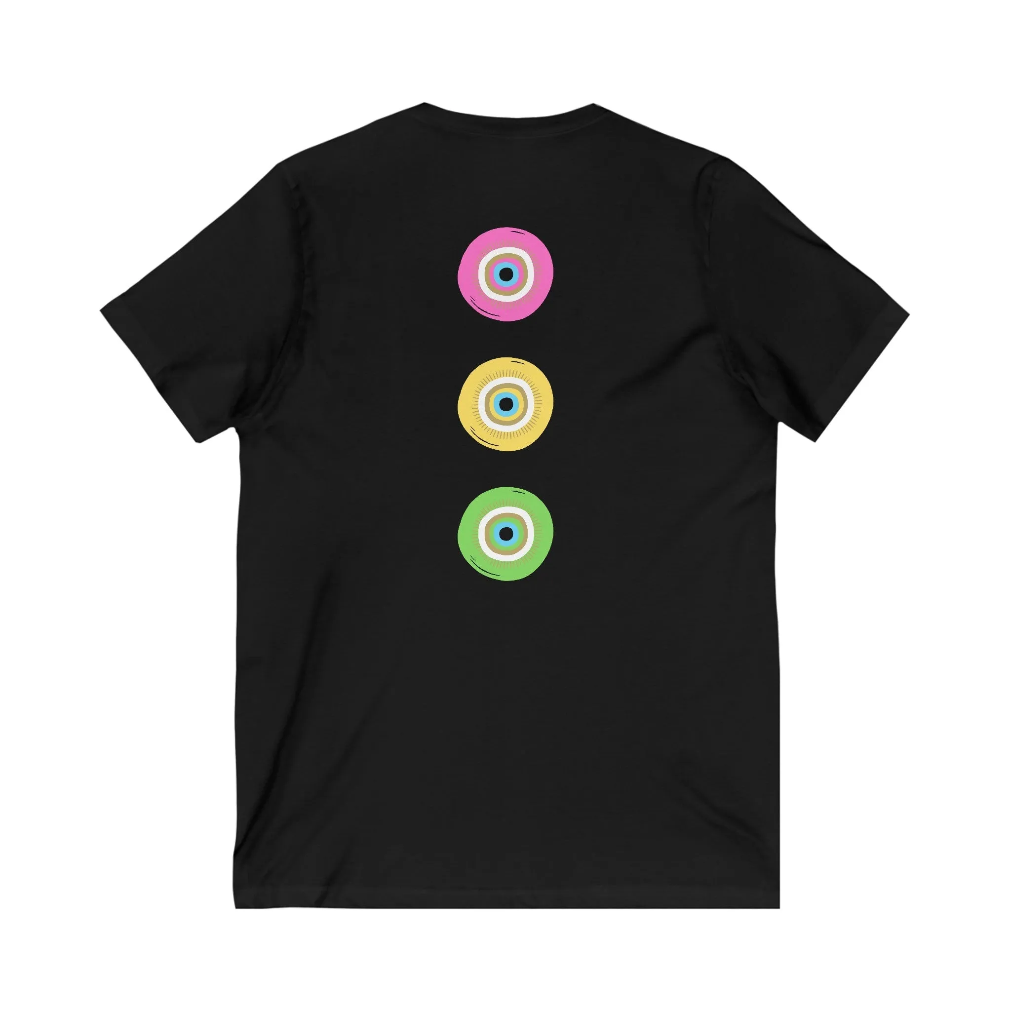 Coloured Eyes V-Neck Tee