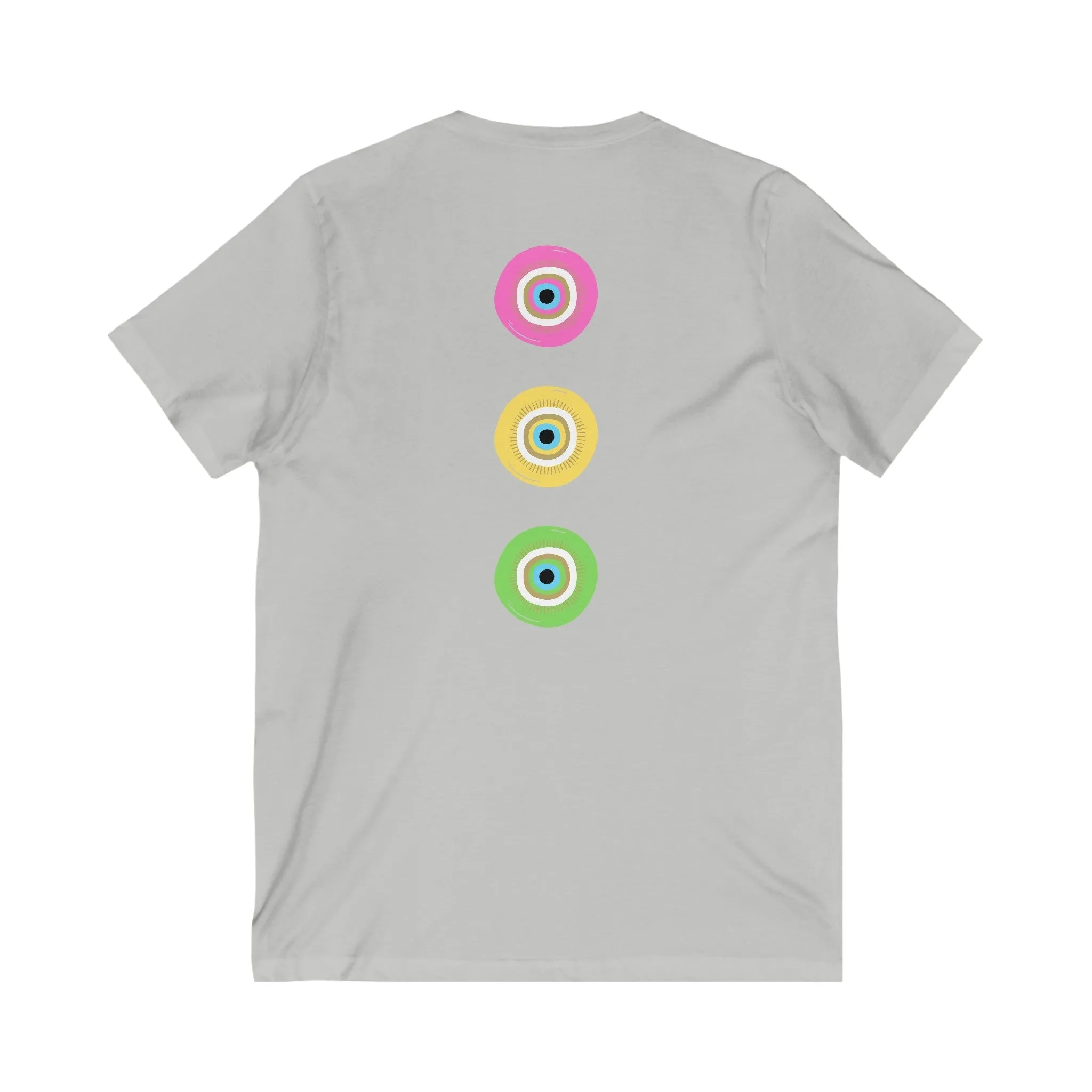Coloured Eyes V-Neck Tee