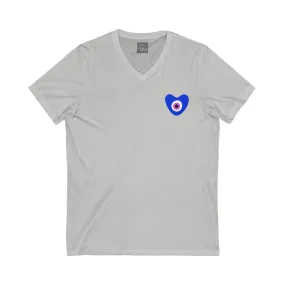 Coloured Hearts 2 V-Neck Tee