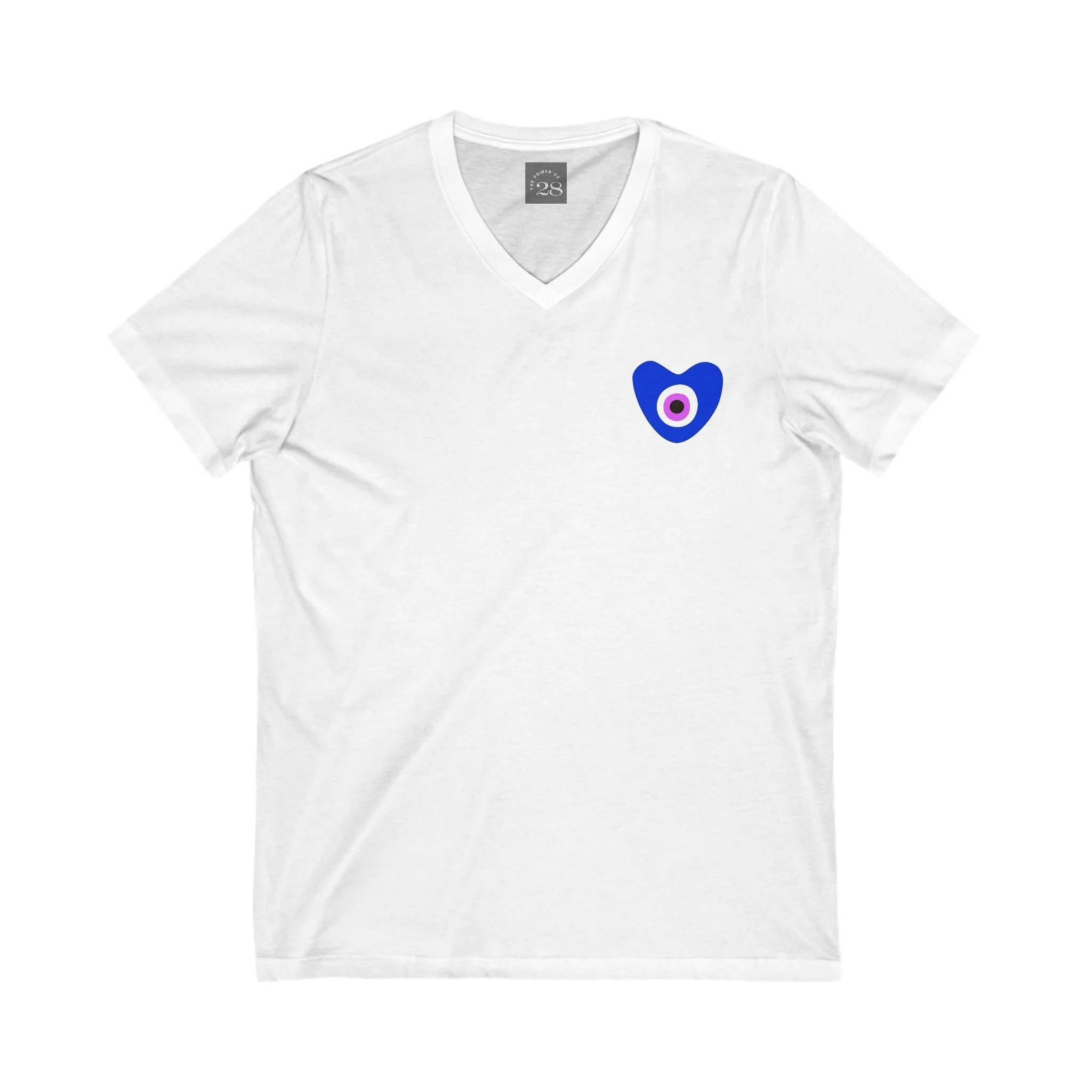 Coloured Hearts 2 V-Neck Tee