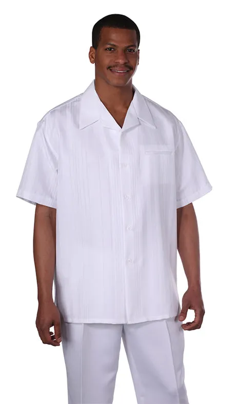 Fortino Landi 2955-WH Mens Walking Suit