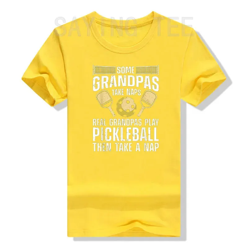 Funny Pickleball Design for Men Grandpa Pickleball Player T-Shirt