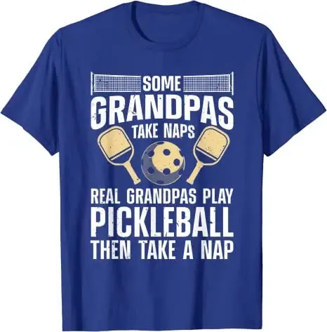 Funny Pickleball Design for Men Grandpa Pickleball Player T-Shirt