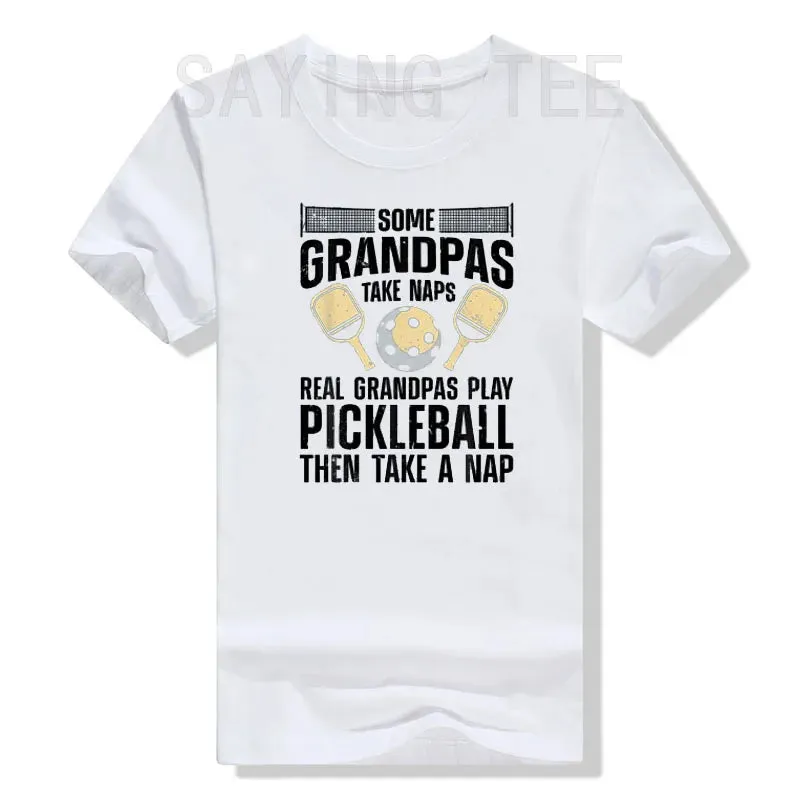 Funny Pickleball Design for Men Grandpa Pickleball Player T-Shirt