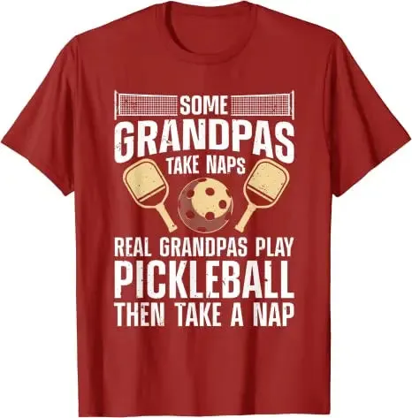 Funny Pickleball Design for Men Grandpa Pickleball Player T-Shirt