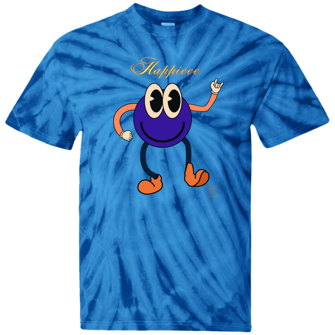 Happieee 100% Cotton Tie Dye T-Shirt