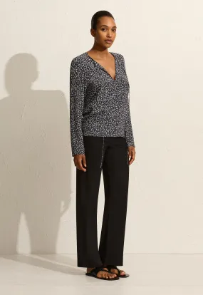 Matteau Popover Tie Blouse - Dandelion