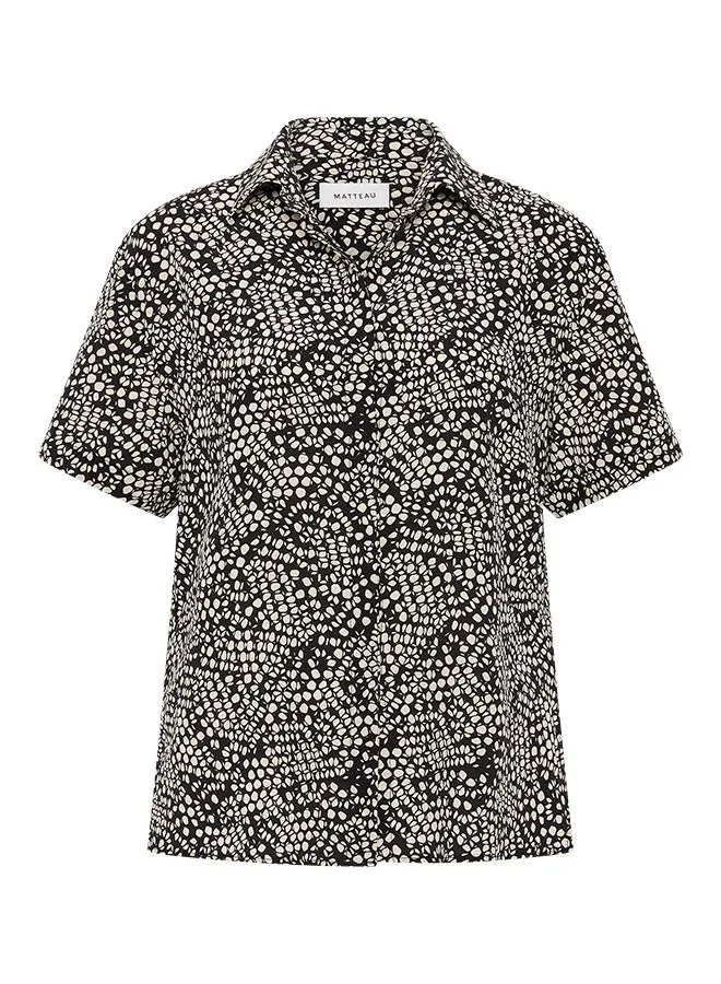 Matteau Short Sleeve Shirt in Kyoto