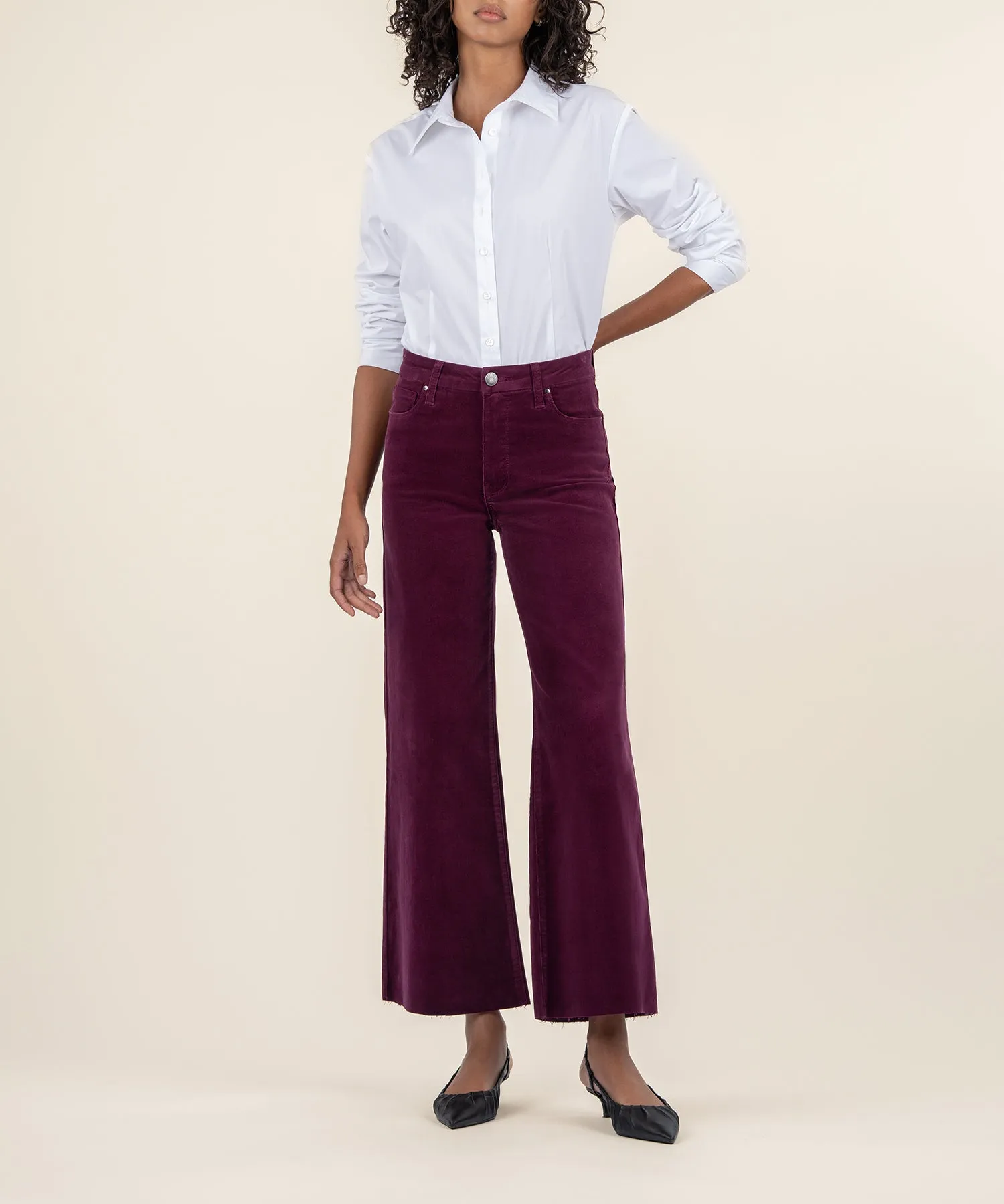 Meg Corduroy Wide Leg, Long