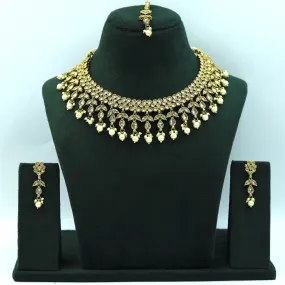 Mehandi Polish Necklace Set 2672-6737