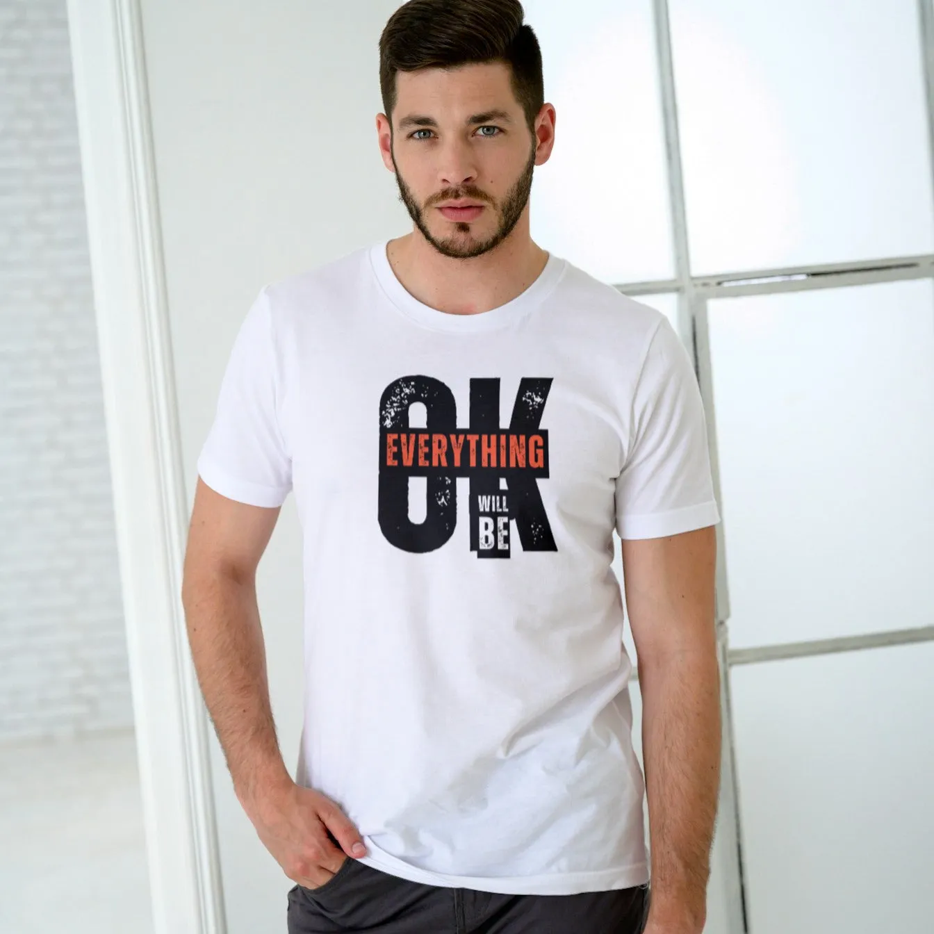 Men Cotton  T-Shirt TTF-002