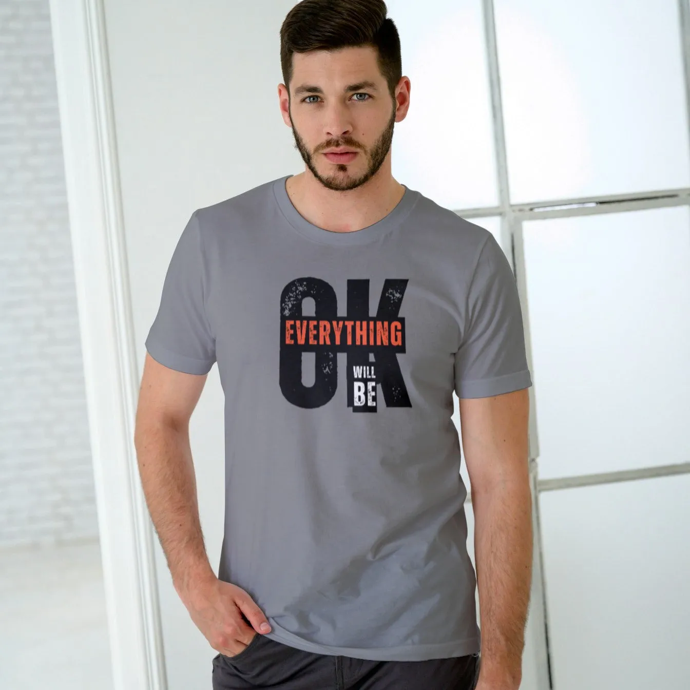 Men Cotton  T-Shirt TTF-002