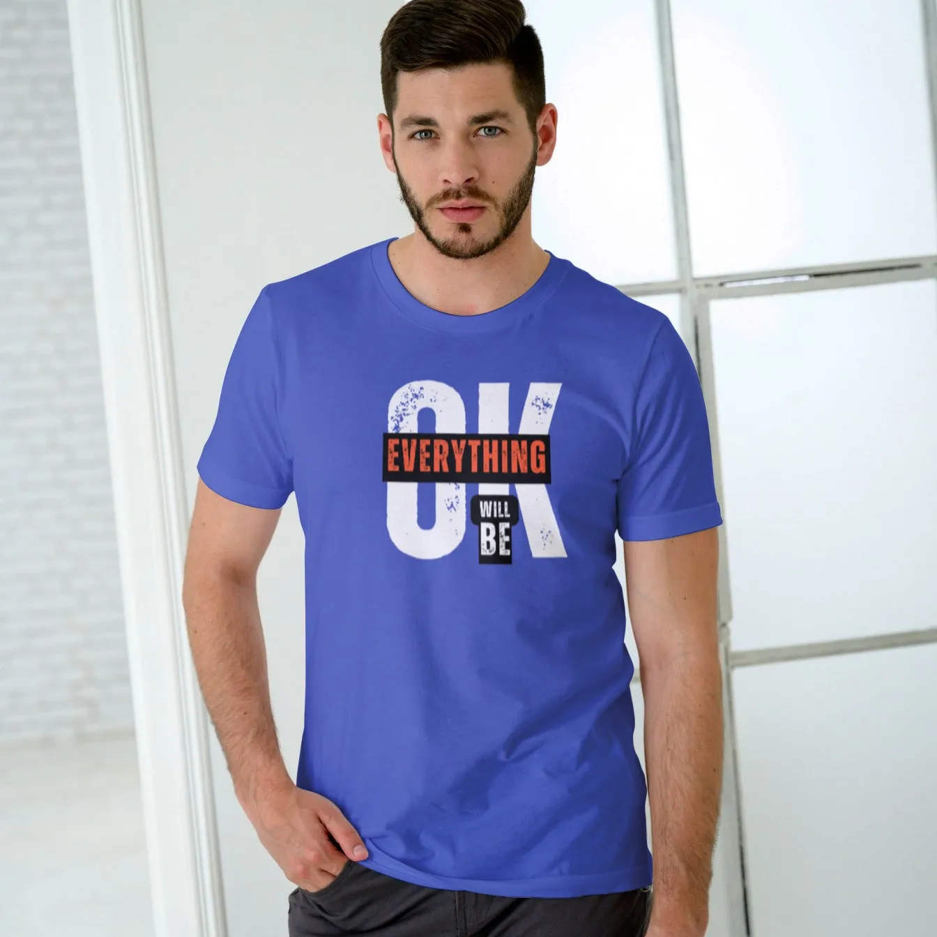 Men Cotton  T-Shirt TTF-002