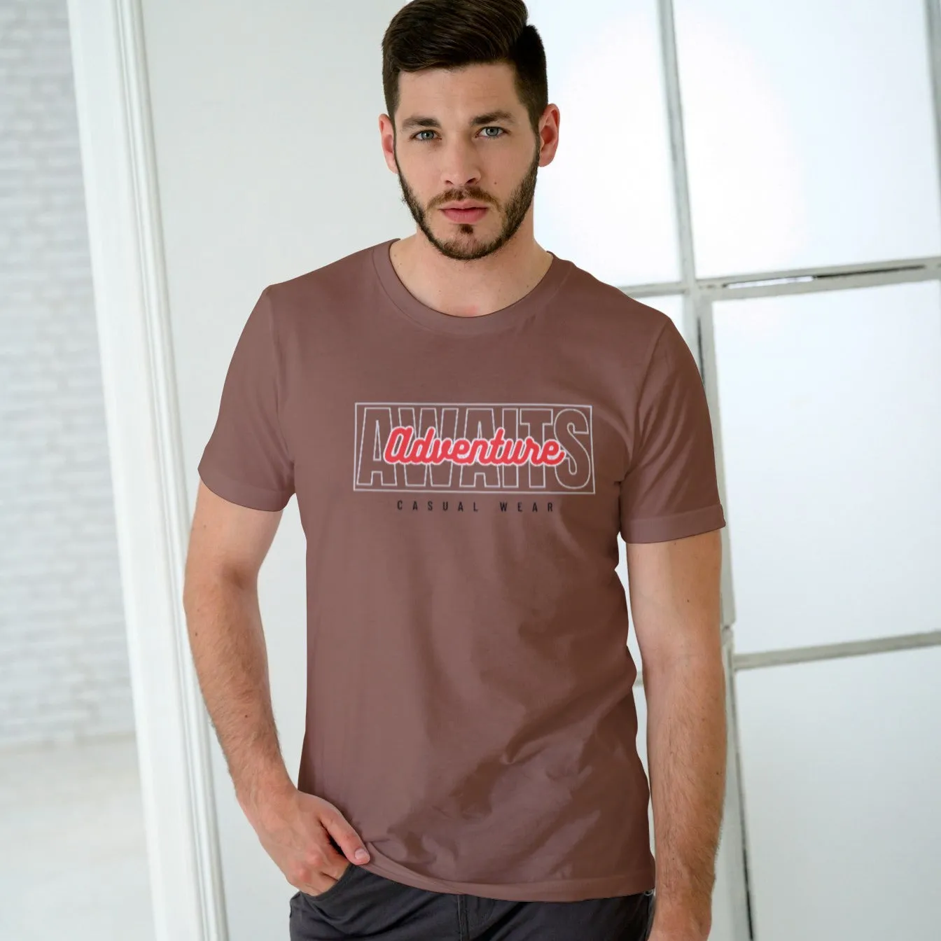 Men Cotton  T-Shirt TTF-004