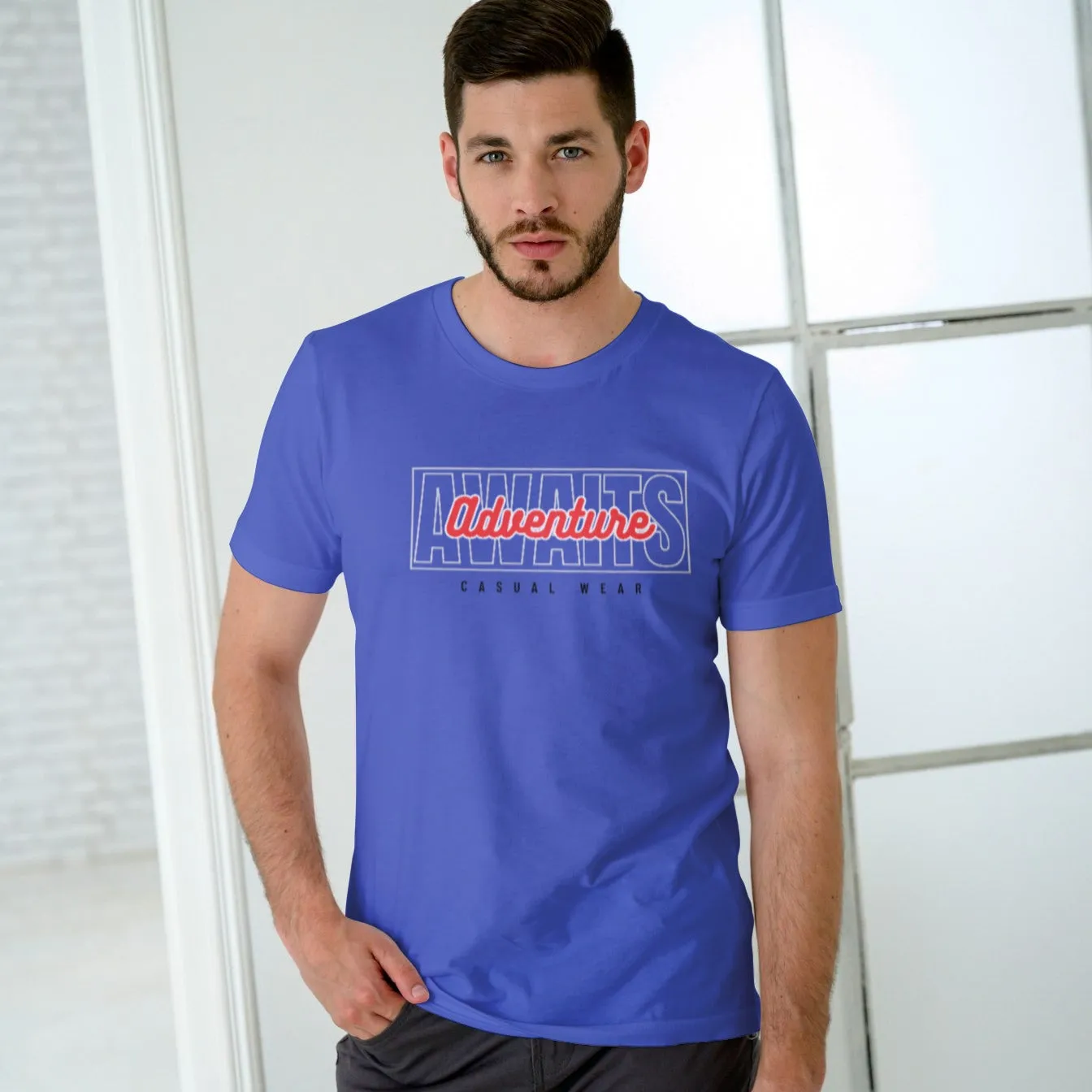 Men Cotton  T-Shirt TTF-004