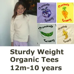 Organic Long Sleeve Organically Growing Baby/Toddler Tees