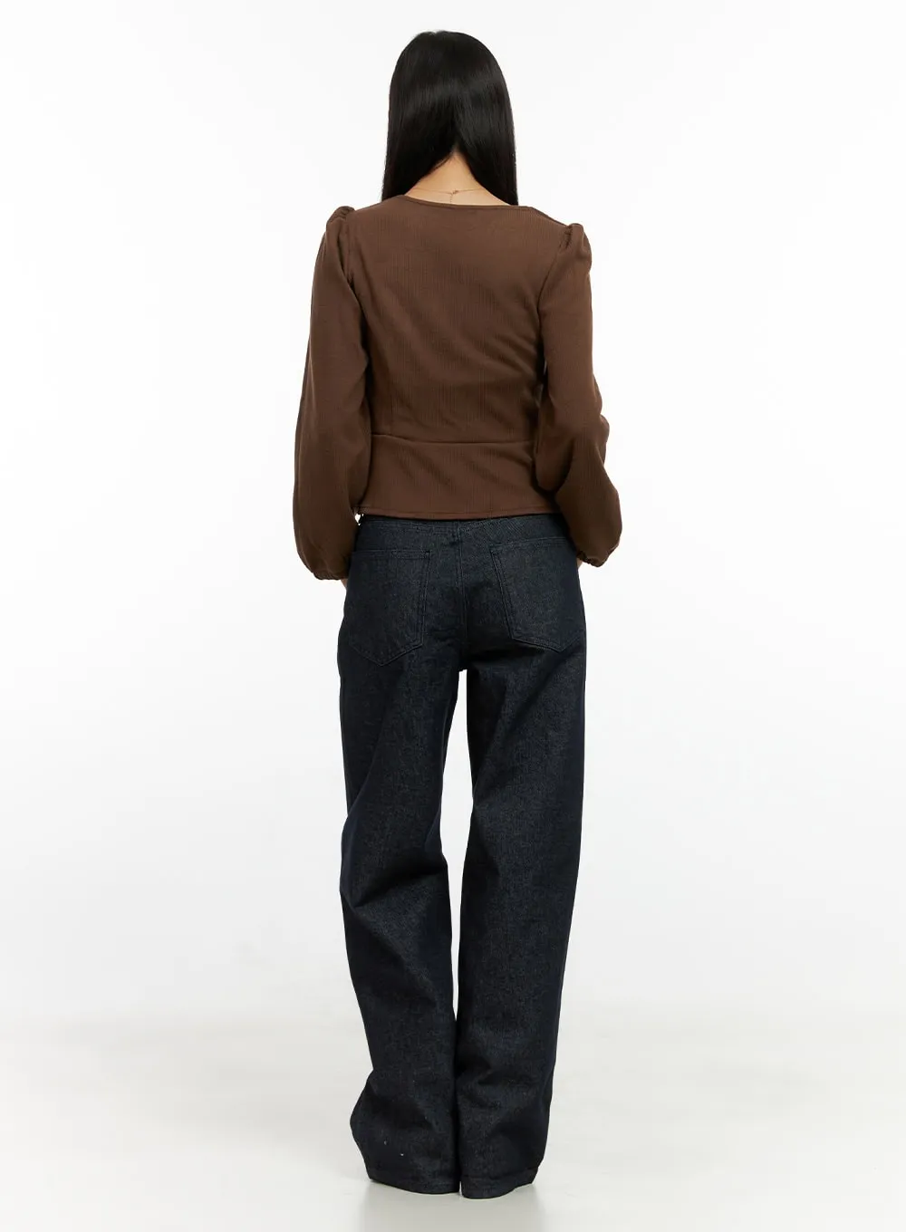 Patrice Wide-Leg Jeans ON408