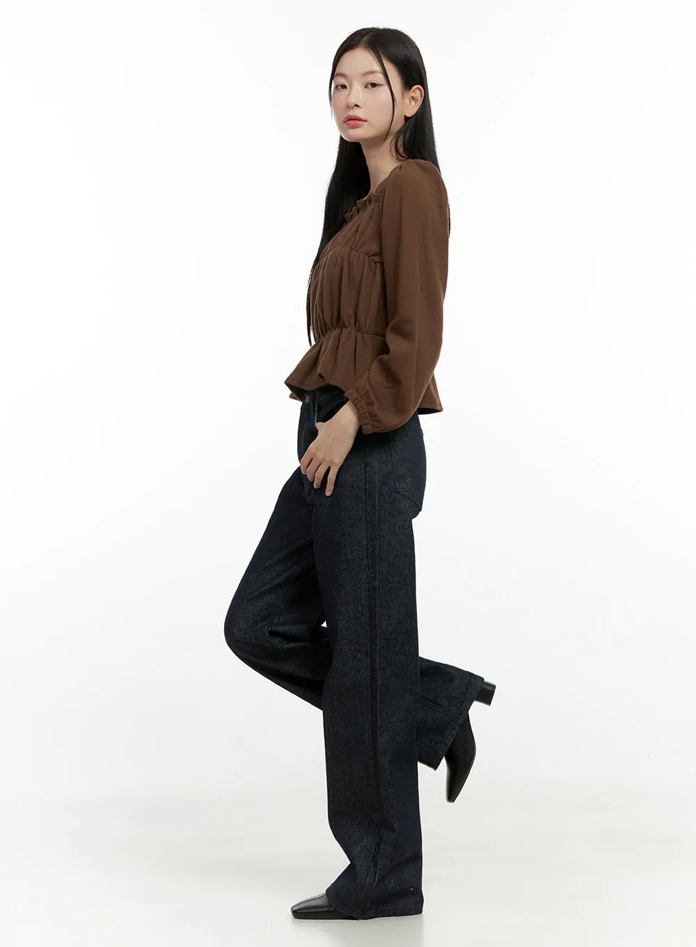 Patrice Wide-Leg Jeans ON408