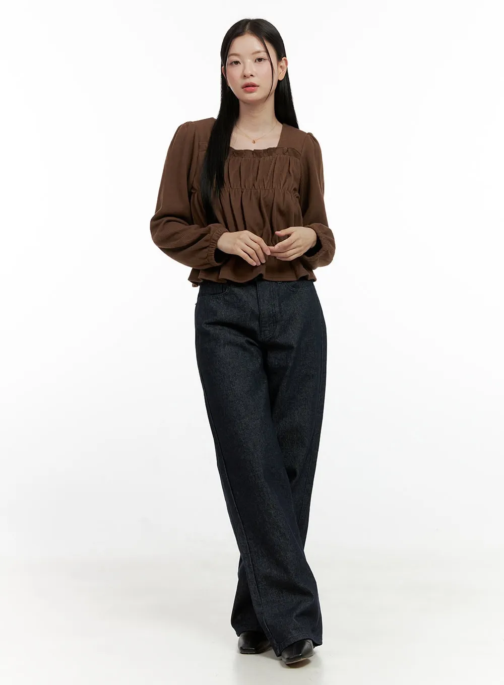 Patrice Wide-Leg Jeans ON408