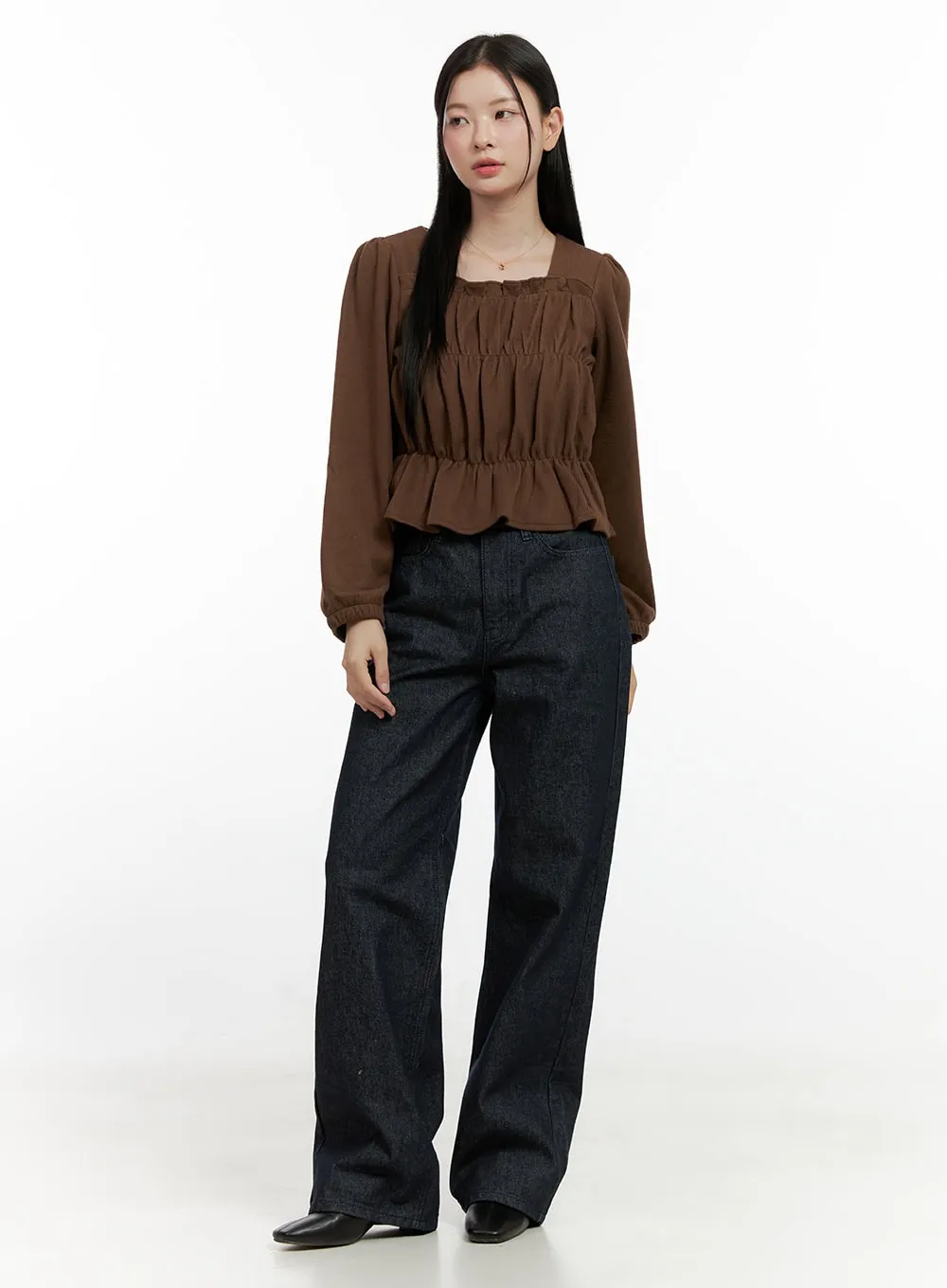 Patrice Wide-Leg Jeans ON408