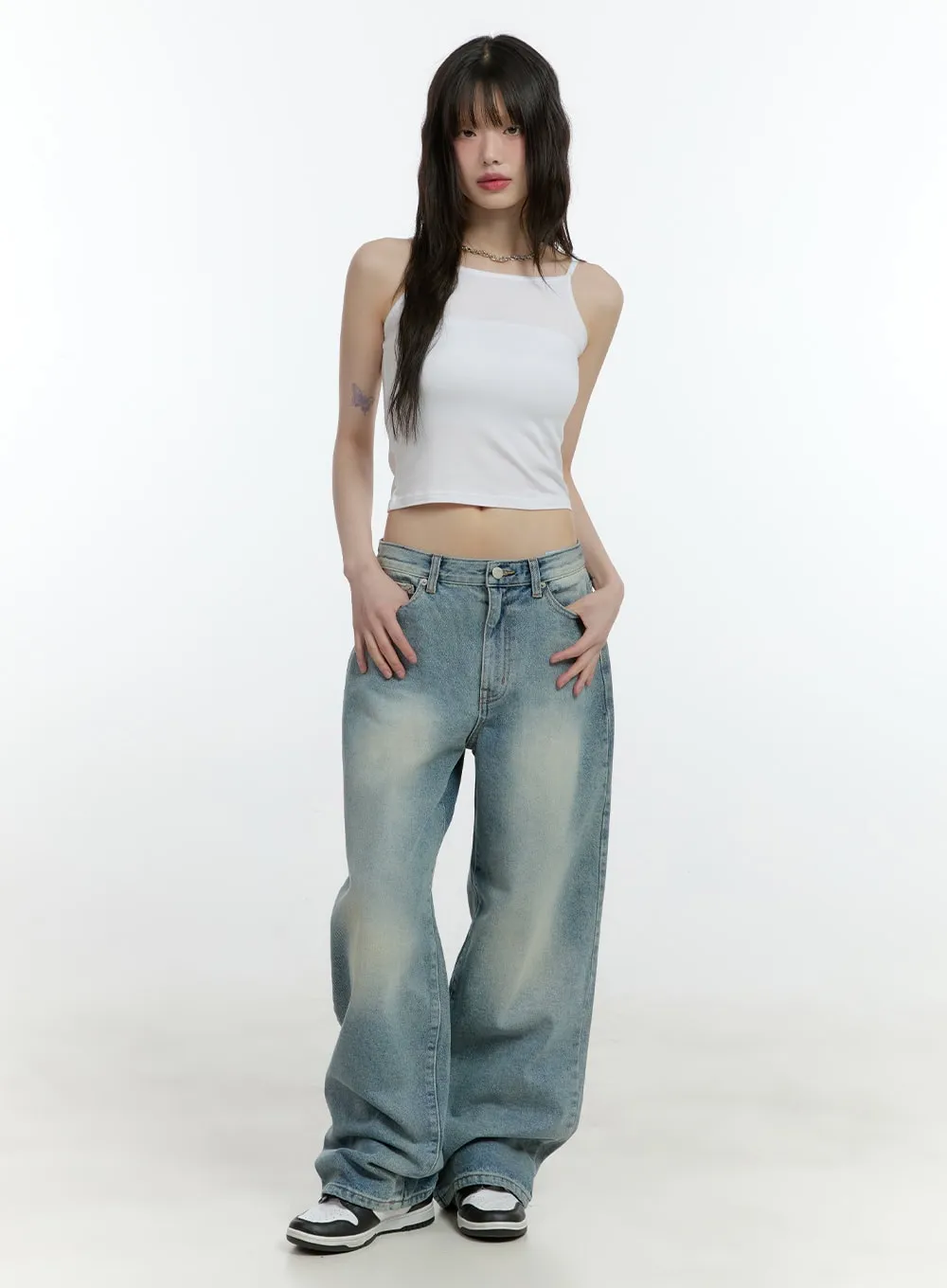 Rayven Wide-Leg Jeans CF506