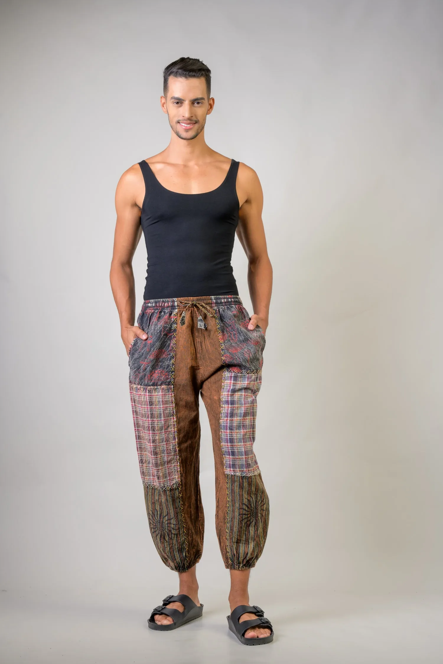 Rhea Cotton Tai-Dai Trouser