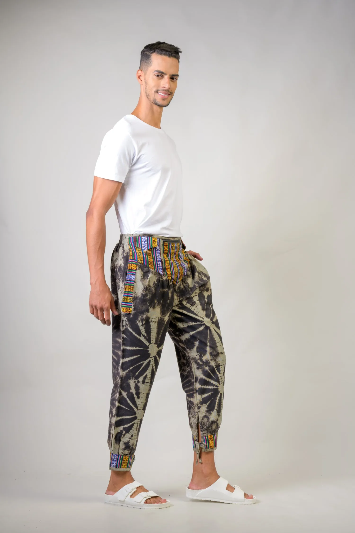 Rhea Cotton Tai-Dai Trouser