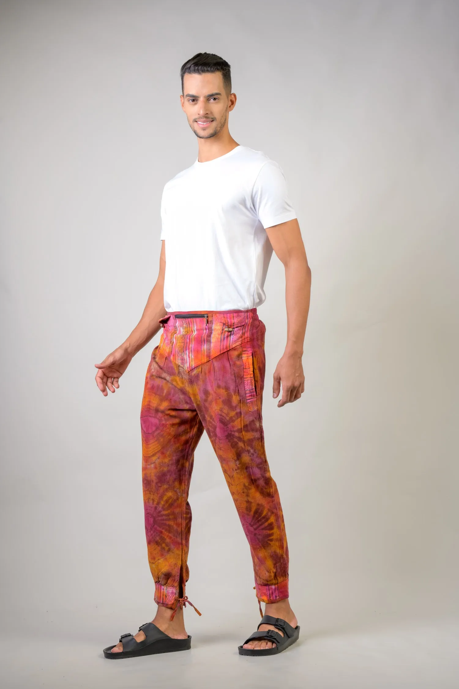 Rhea Cotton Tai-Dai Trouser