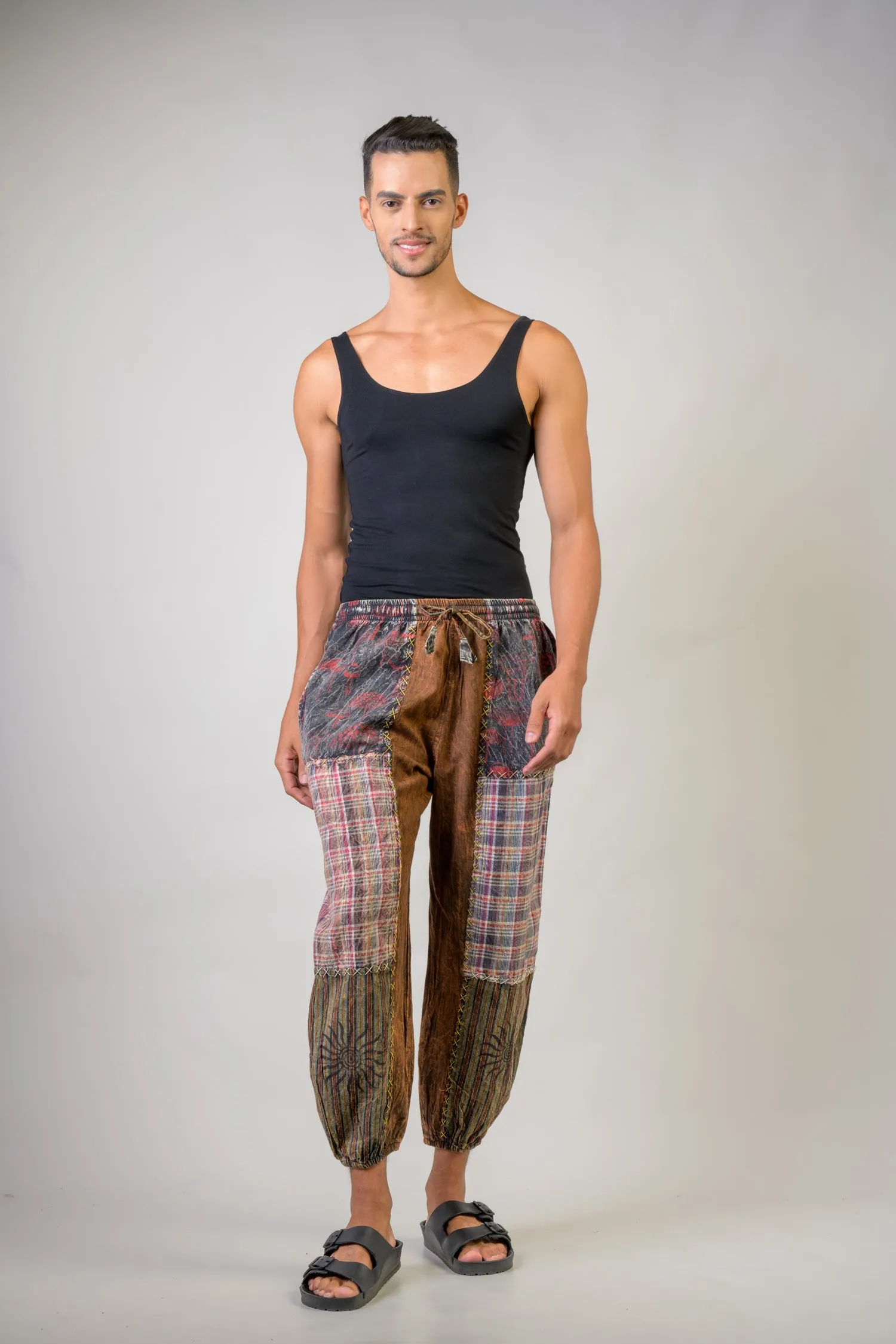Rhea Cotton Tai-Dai Trouser