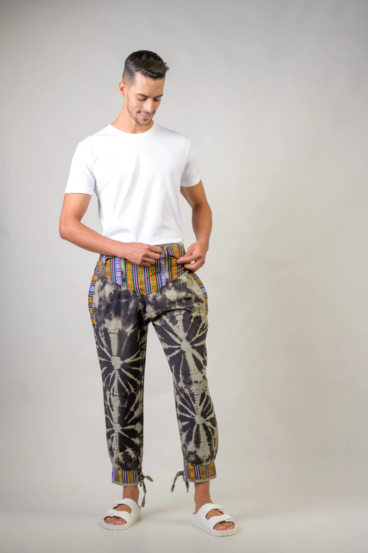 Rhea Cotton Tai-Dai Trouser