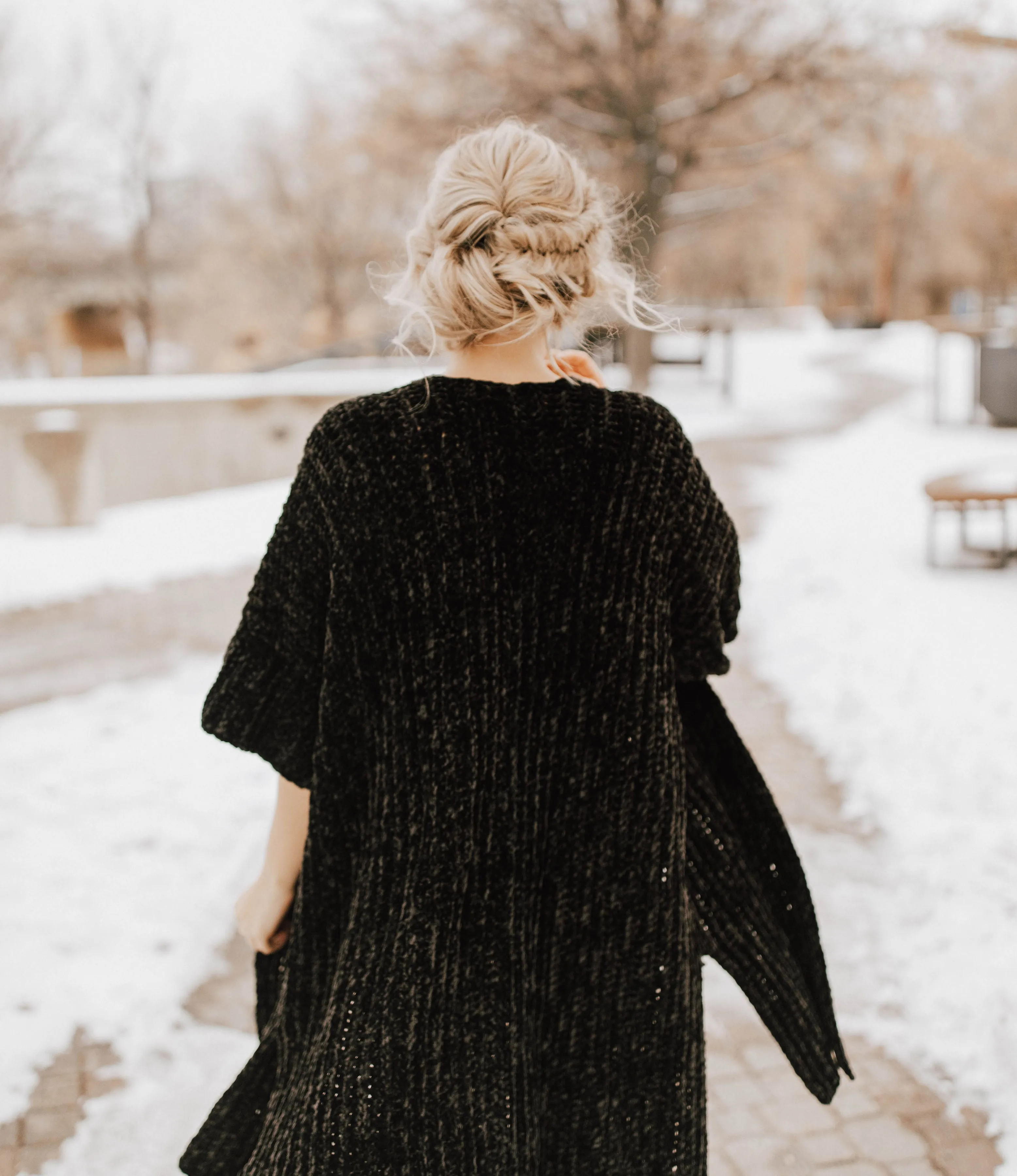 Silent Night Cardigan Crochet Pattern