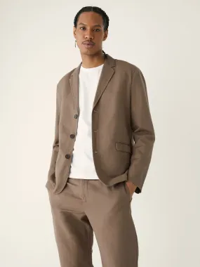 The 3-Button Blazer in Beige