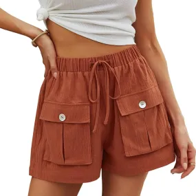 Women's wide-leg shorts summer hot pants